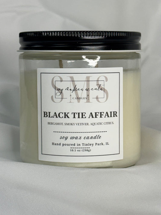Black Tie Affair 10.5oz soy wax candle