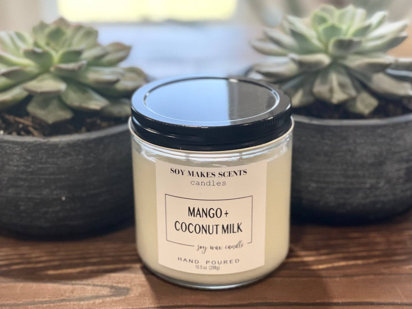 Mango & Coconut Milk 10.5oz soy wax candle