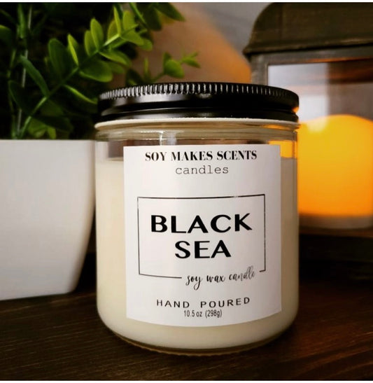 Black Sea 10.5oz soy wax candle