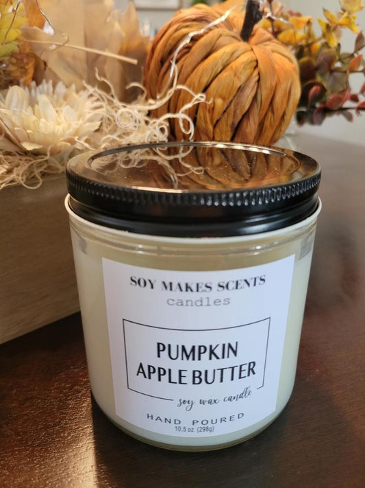 Pumpkin Apple Butter 10.5oz soy wax candle